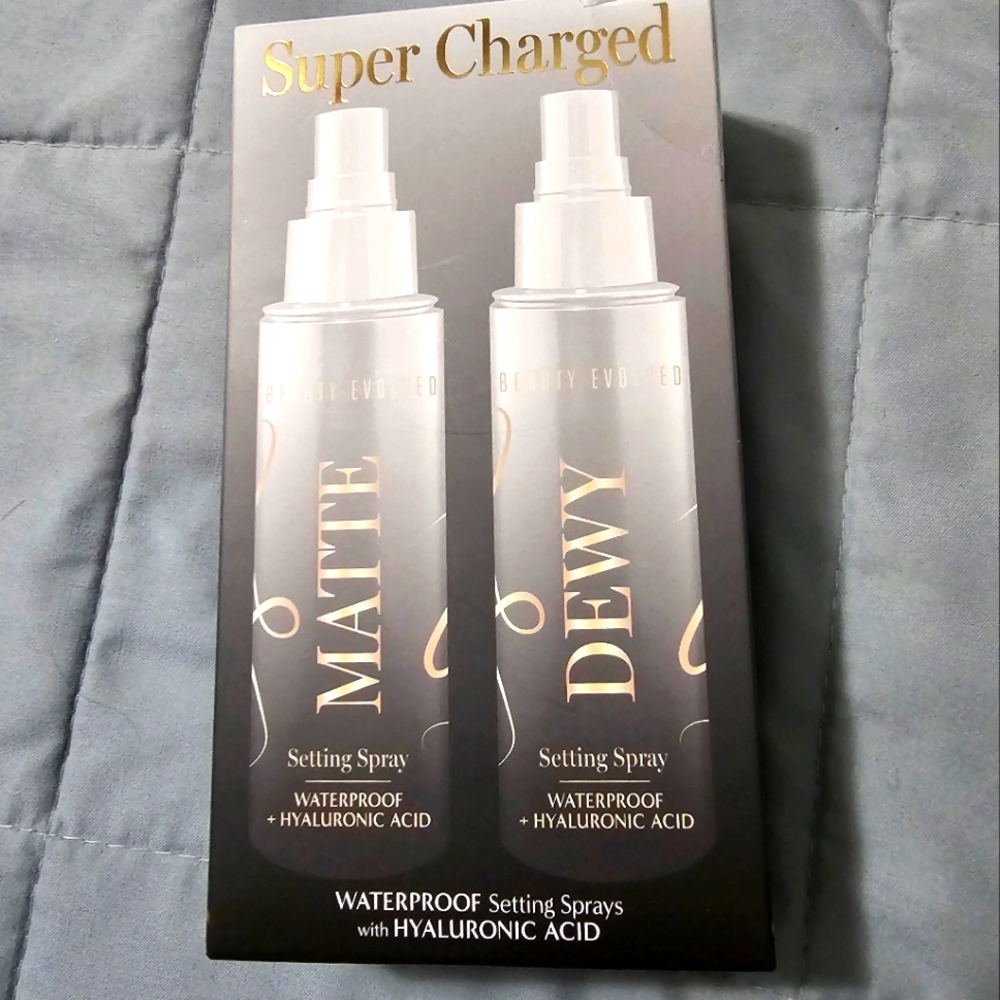 Matte and Dewy Setting Spray Duo. Brand New
